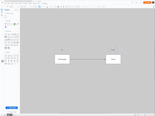 how to visualize sequential segment using in google analytics and looker data studio