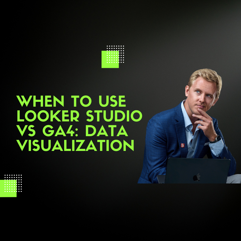 data visualization looker studio vs ga4